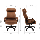 Офисное кресло Chairman Home 505 Beige (00-07127986)