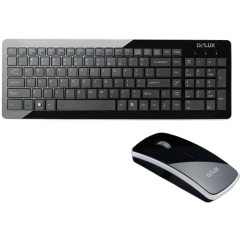 Комплекты клавиатура + мышь Delux