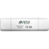 USB Flash накопитель 16Gb HIPER Groovy C16 White (HI-USBOTG16GBU787W)