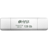 USB Flash накопитель 128Gb HIPER Groovy C128 White (HI-USBOTG128GBU787W)