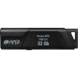 USB Flash накопитель 32Gb HIPER Groovy M32 Black (HI-USB332GBU336B)