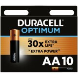 Батарейка Duracell Optimum (AA, Alkaline, 10 шт) (5014071)