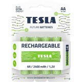 Аккумулятор TESLA Rechargeable+ (AA, 4 шт) (8594183392288)