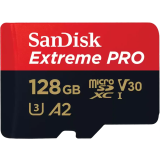 Карта памяти 128Gb MicroSD SanDisk Extreme Pro (SDSQXCD-128G-GN6MA)