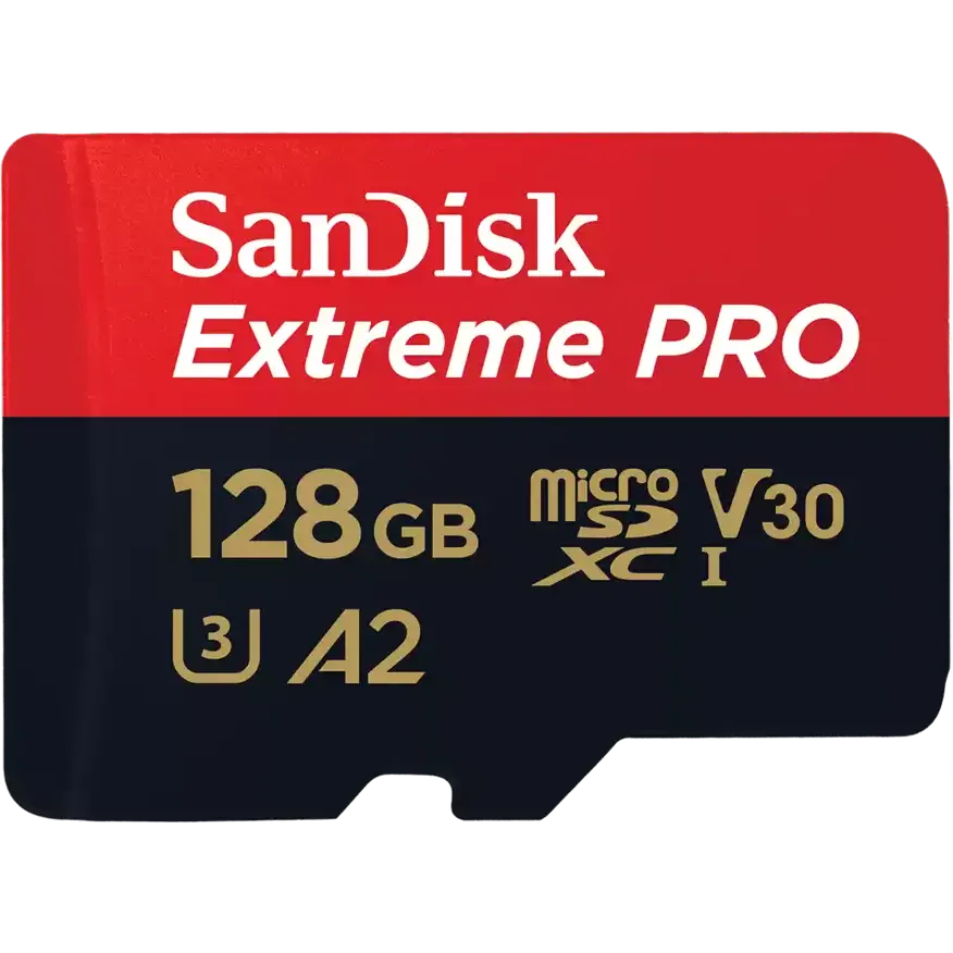 Карта памяти 128Gb MicroSD SanDisk Extreme Pro (SDSQXCD-128G-GN6MA)
