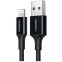 Кабель USB - Lightning, 2м, UGREEN US155 Black - 80823