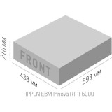 Батарейный блок Ippon для ИБП Innova RT II 6000 (1075711)