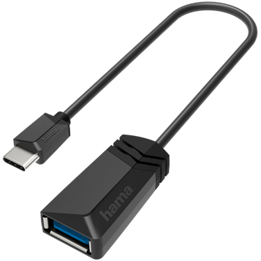 Переходник USB A (F) - USB Type-C, HAMA H-200312 - 00200312