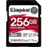 Карта памяти 256Gb SD Kingston Canvas React Plus (SDR2/256GB)