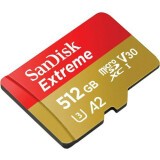 Карта памяти 512Gb MicroSD SanDisk Extreme (SDSQXAV-512G-GN6MN)
