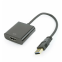 Переходник USB A (M) - HDMI (F), Gembird A-USB3-HDMI-02