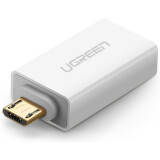 Переходник USB A (F) - microUSB B (M), UGREEN US195 (30529)
