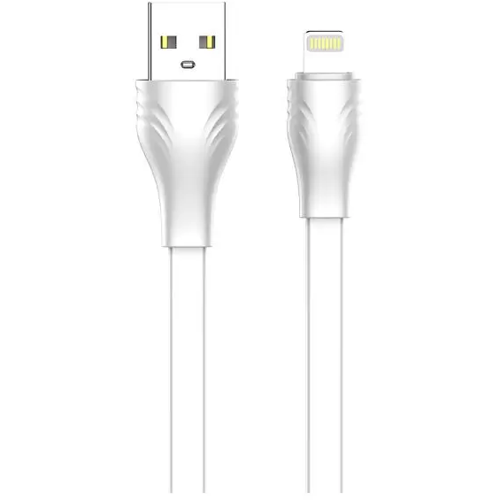 Кабель USB - Lightning, 2м, LDNIO LS552 White - LD_C3831