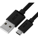 Кабель USB A (M) - microUSB B (M), 0.5м, Greenconnect GCR-53608