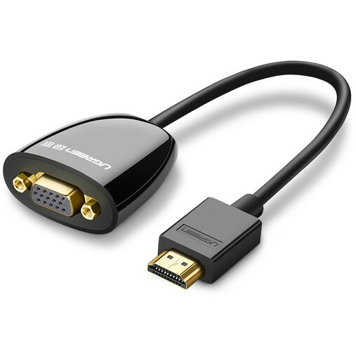 Переходник HDMI (M) - VGA (F), 0.25м, UGREEN MM105 - 40253