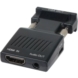 Переходник HDMI (F) - VGA (M), VCOM CA336A