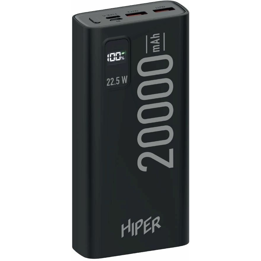 Внешний аккумулятор HIPER EP 20000 Black - EP20000BLACK