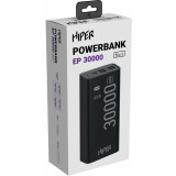 Внешний аккумулятор HIPER EP 30000 Black (EP30000BLACK)