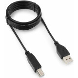 Кабель USB A (M) - USB B (M), 1.8м, Гарнизон GCC-USB2-AMBM-1.8M