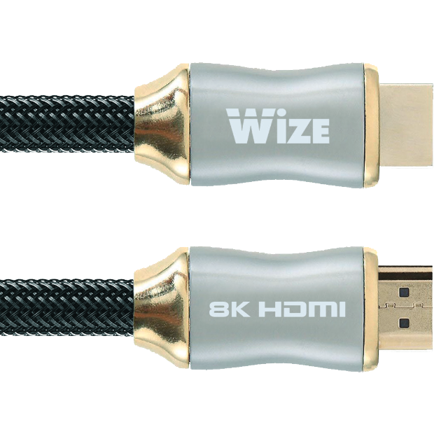 Кабель HDMI - HDMI, 1м, Wize WAVC-HDMI8K-1M