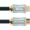 Кабель HDMI - HDMI, 1м, Wize WAVC-HDMI8K-1M