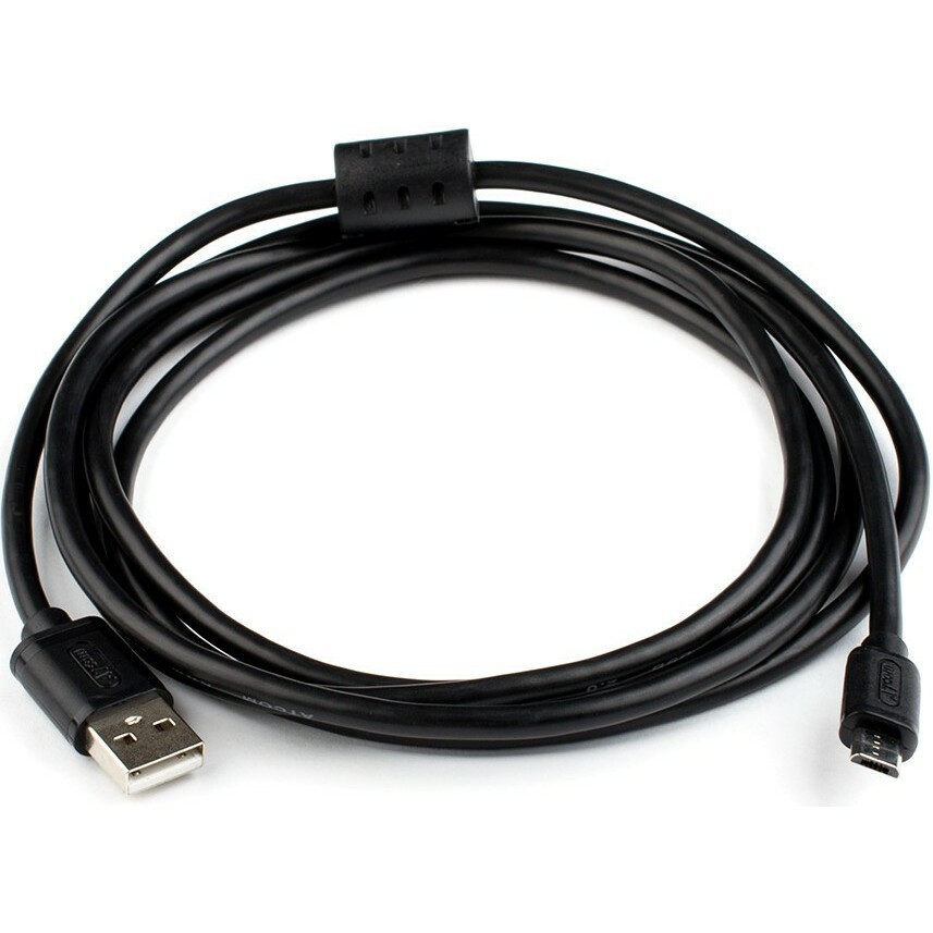Кабель USB A (M) - microUSB B (M), 1.8м, ATCOM AT9175