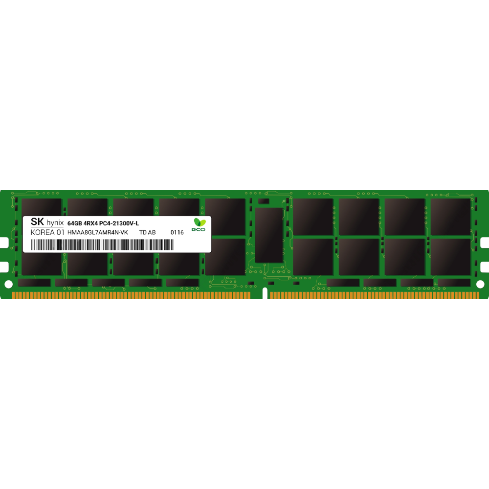 Оперативная память 64Gb DDR4 2666MHz Hynix ECC Reg LRDIMM - HMAA8GL7AMR4N-VK