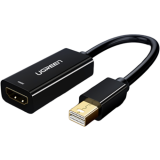Переходник Mini DisplayPort (M) - HDMI (F), UGREEN MD112 Black (10461)