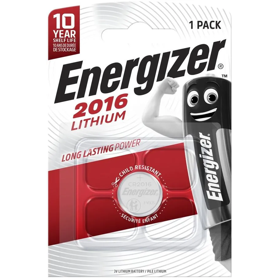 Батарейка Energizer Classic (CR2016, 1 шт) - 626983