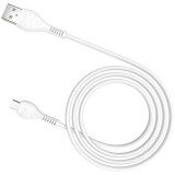 Кабель USB A (M) - microUSB B (M), 1м, HOCO X37 White (HC-10505)