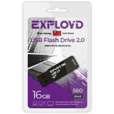 USB Flash накопитель 16Gb Exployd 560 Black (EX-16GB-560-Black)