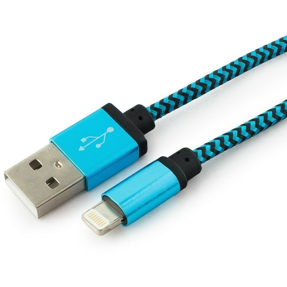 Кабель USB - Lightning, 1м, Gembird CC-ApUSB2bl1m
