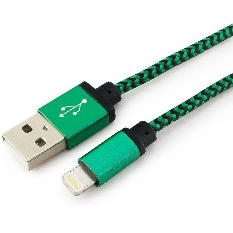Кабель USB - Lightning, 1м, Gembird CC-ApUSB2gn1m