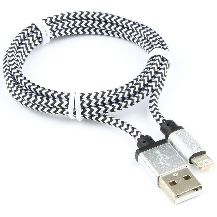 Кабель USB - Lightning, 1м, Gembird CC-ApUSB2sr1m