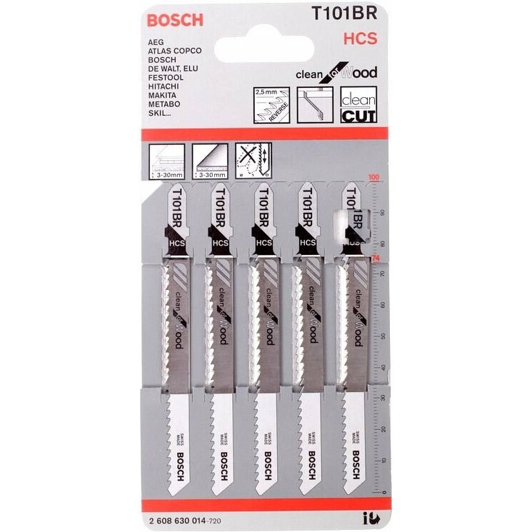 Пилки Bosch T101BR HCS - 2608630014
