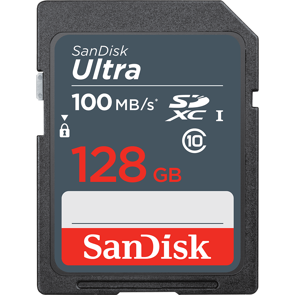 Карта памяти 128Gb SD SanDisk Ultra (SDSDUNR-128G-GN3IN)