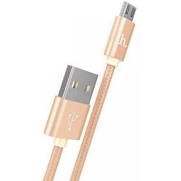 Кабель USB A (M) - microUSB B (M), 1м, HOCO X2 Gold (HC-32182) - 6957531032182