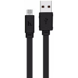 Кабель USB A (M) - microUSB B (M), 1м, HOCO X5 Black (HC-40064)
