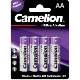 Батарейка Camelion Ultra LR6-BP4UT (AA, Alkaline, 4 шт) (14984)
