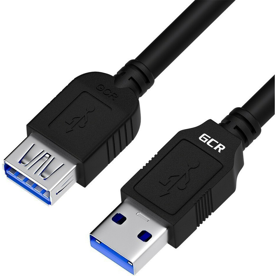 Кабель удлинительный USB A (M) - USB A (F), 3м, Greenconnect GCR-52702