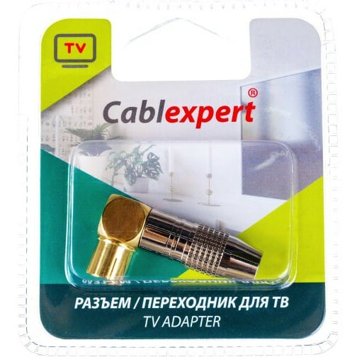 Разъём антенный/коаксиальный (F) Cablexpert TVPL-08