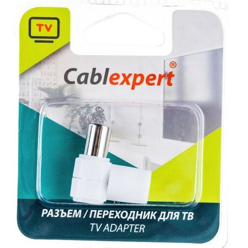 Разъём антенный/коаксиальный (M) Cablexpert TVPL-09 - TVPL-9