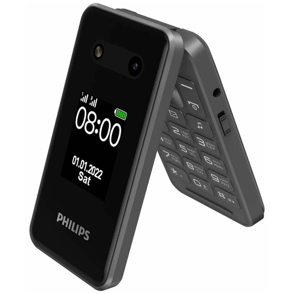 Телефон Philips Xenium E2602 Dark Grey - CTE2602DG/00