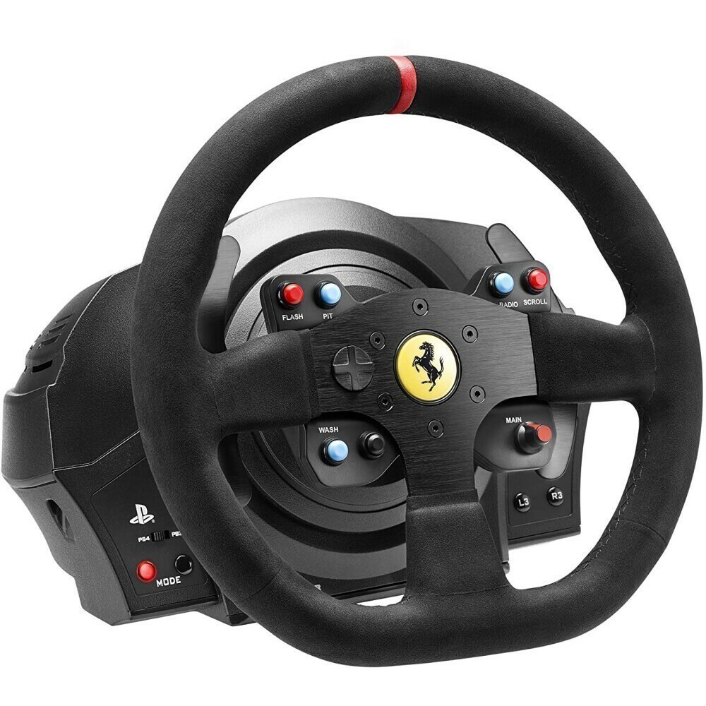 Руль + педали ThrustMaster T300 Ferrari Integral Racing Wheel Alcantara Edition - THR62