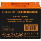 Аккумуляторная батарея ExeGate HRL 12-18 (EX285662RUS)