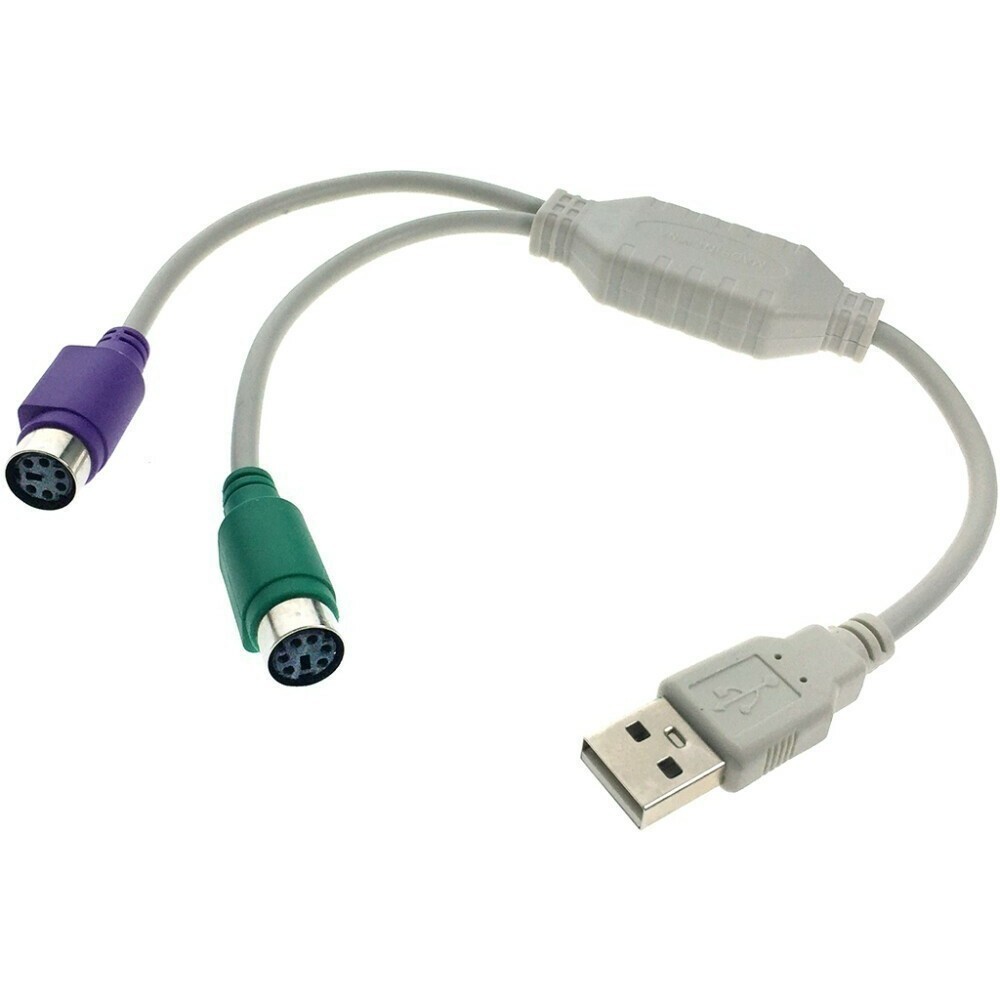 Переходник USB - 2x PS/2, Espada EUSBM/2xPS/220
