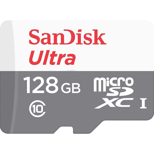 Карта памяти 128Gb MicroSD SanDisk Ultra (SDSQUNR-128G-GN3MN)