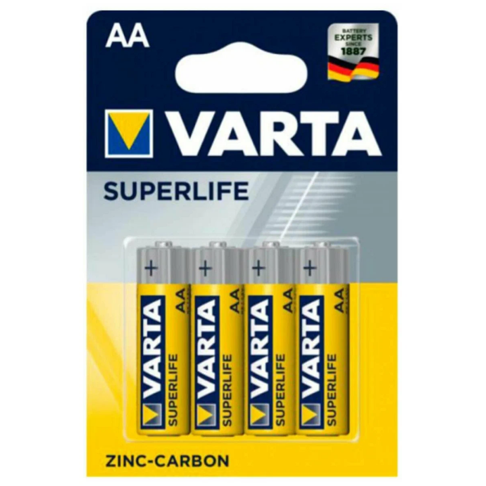 Батарейка Varta SuperLife (AA, 4 шт) - 02006101414