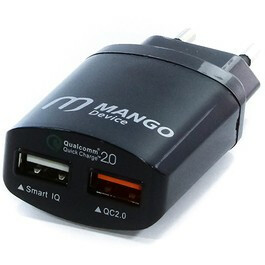 Сетевое зарядное устройство MANGO Device MD-WCH-09B Black