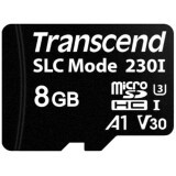Карта памяти 8Gb MicroSD Transcend 230i (TS8GUSD230I) OEM